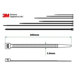 BRIDA 3M 3,6x280 EXTERIOR...