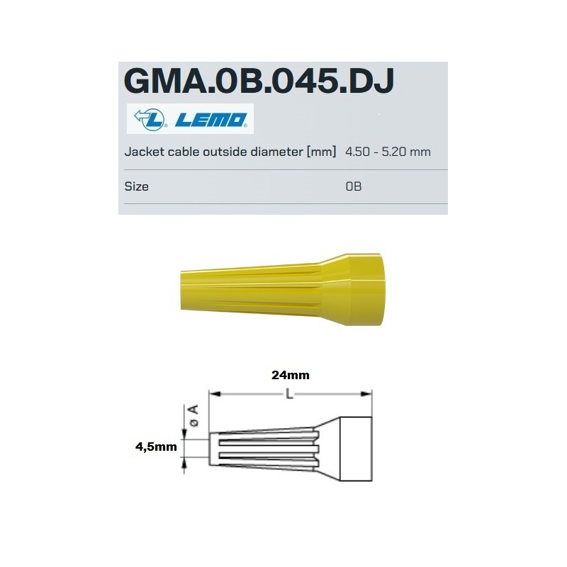MANGUITO AMARILLO GMA.0B.045.DJ