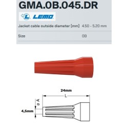 MANGUITO ROJO GMA.0B.045.DR