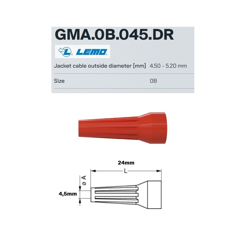 MANGUITO ROJO GMA.0B.045.DR