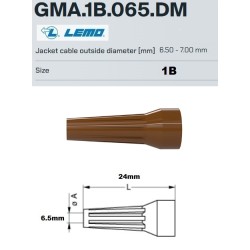 MANGUITO MARRON GMA.1B.065.DM