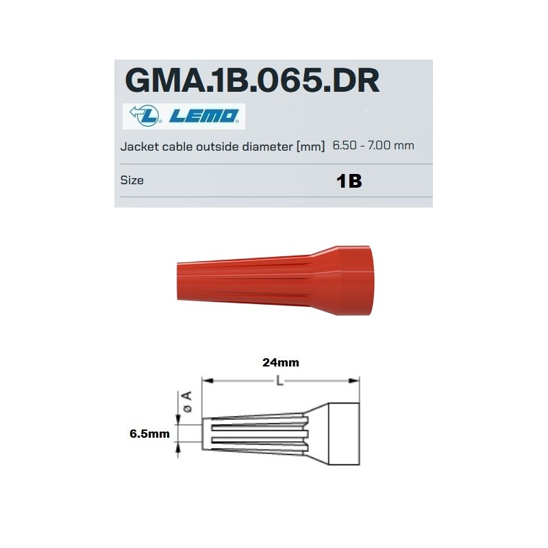 MANGUITO ROJO GMA.1B.065.DR