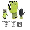 GUANTES NYLON LYCRA CON NITRILO TALLA 11