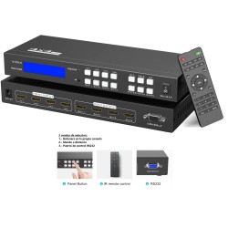 SWITCH HDMI 4 ENTRADAS 4...