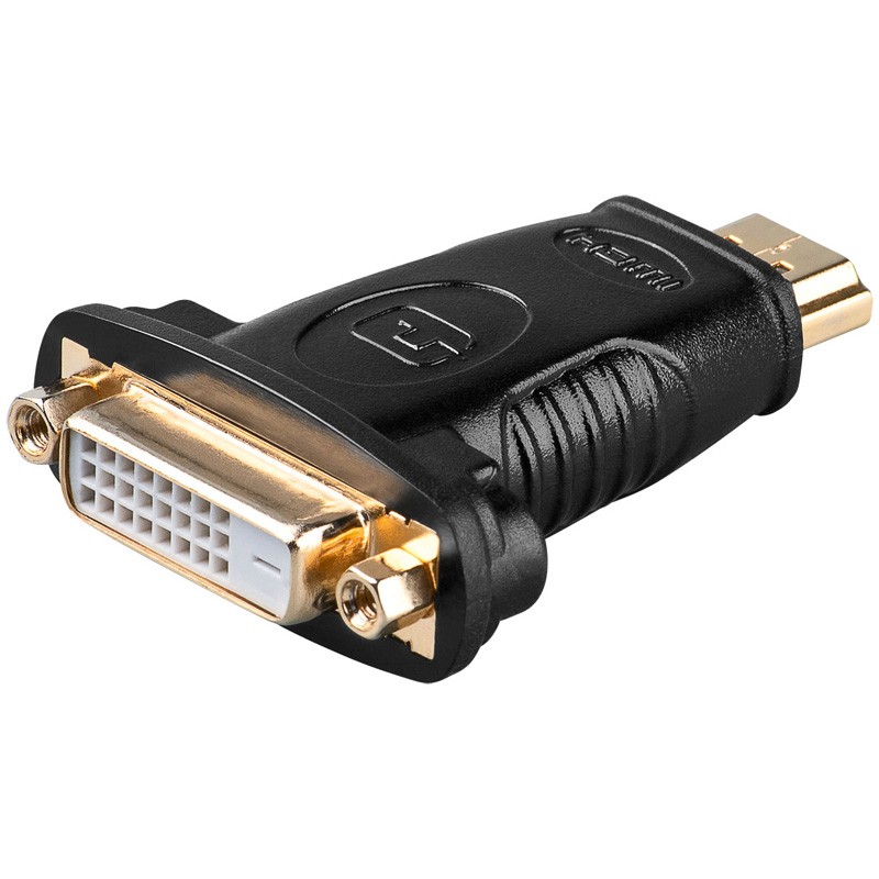 ADAPTADOR HDMI MACHO-DVI-D 24+1 HEMBRA O