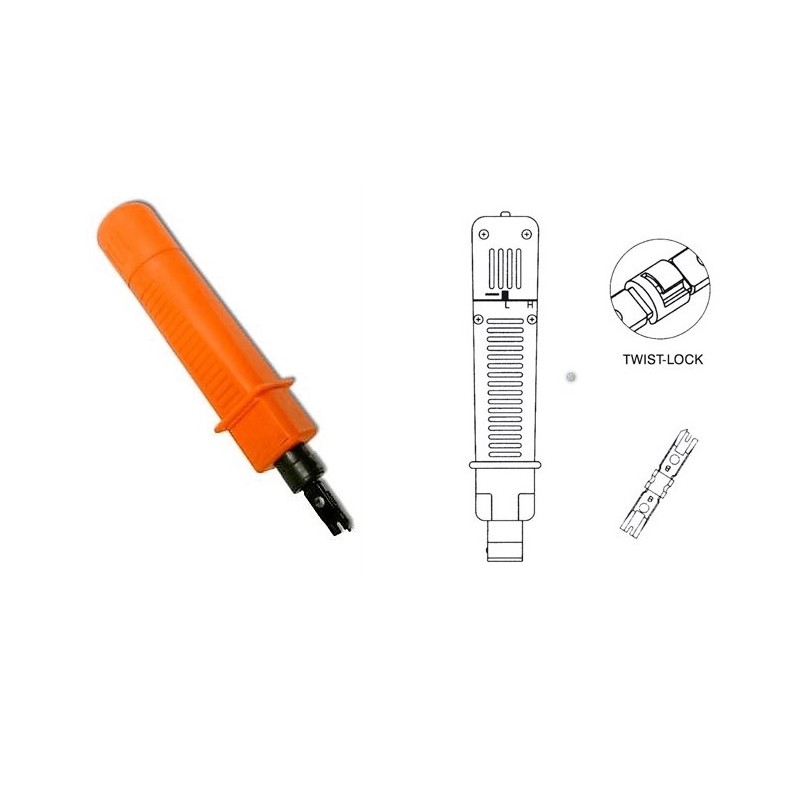 HERRAMIENTA IMPACTO-CORTE RJ45H LSA NARA