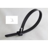 BRIDA RECUPERABLE 250x7,6mm NEGRA 100u/