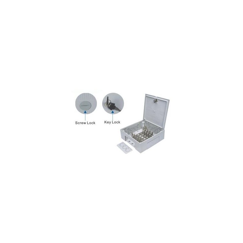 CAJA ICT PLASTICO + SOPORTE 30 PARES 110