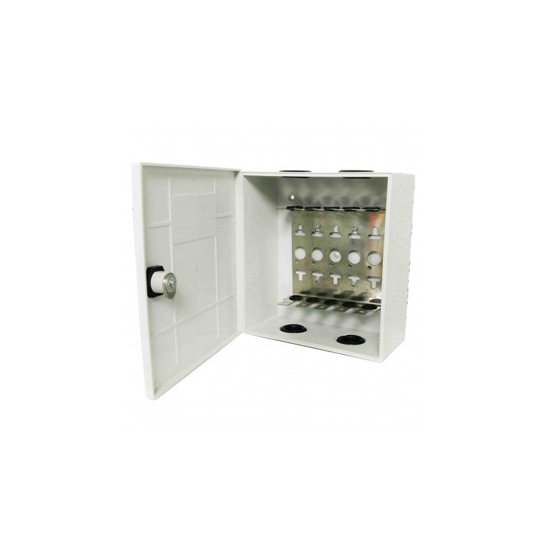 CAJA ICT PLASTICO + SOPORTE 50 PARES 110