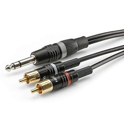 CABLE AUDIO JACK 6,3 ST...