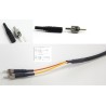 JUMPER DUPLEX HCS 200/230u ST-ST 8M FLAT