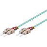 JUMPER DUPLEX OM3 SC-SC 30M (AQUA) 1,9mm