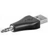 ADAPTADOR USB MACHO-MINIJACK ST MACHO
