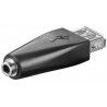 ADAPTADOR USB HEMBRA-MINIJACK ST HEMBRA