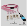 JUMPER MPO OM4 12 FIBRAS H-8xLC 15MTS