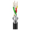 CABLE DMX 4x0,12mm2 APANTALLADO GOMA NG