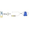KIT ARNES +2MOSQUETONES +ABSORBEDOR +BOL