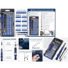 JUEGO DESTORNILLADOR PRECISION 62 PUNTAS