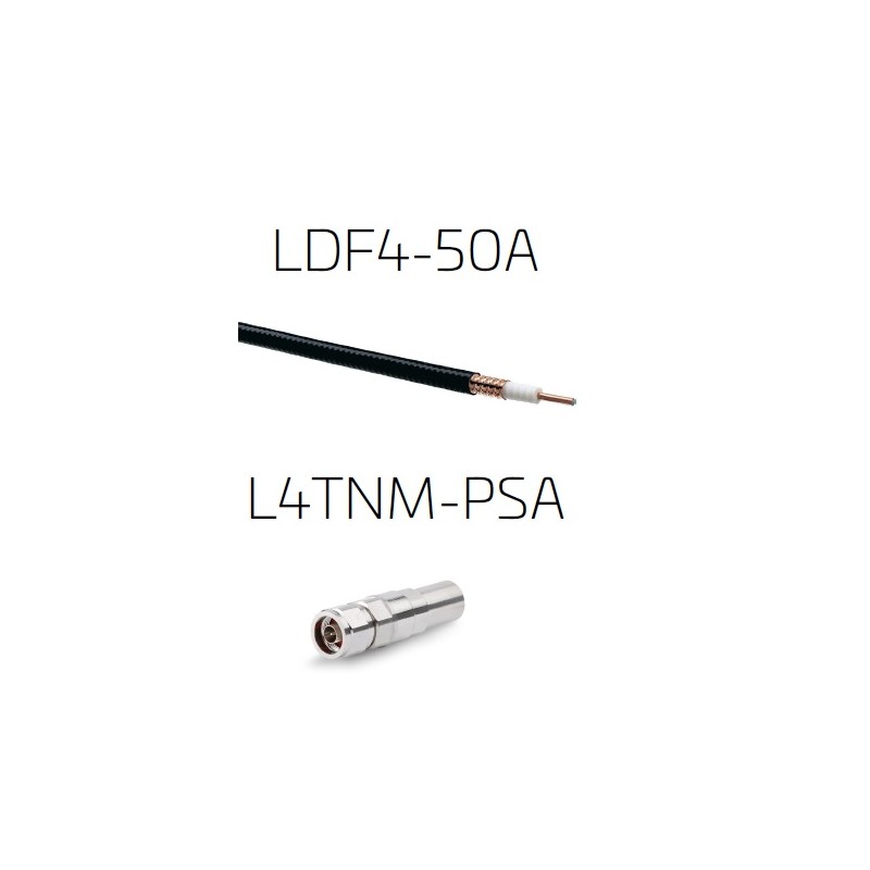 Cable N Macho-N Macho LDF4-50A 83,7mts