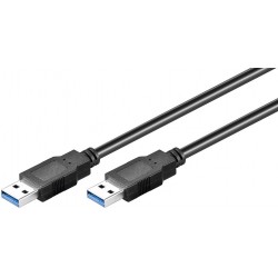 CABLE USB A 3.0 M-M 1MTS...
