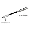 CABLE MINIJACK M ST-JACK 6,3 H ST 0,5M