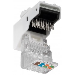 CONECTOR RJ45 HEMBRA UTP CAT5E SNAP-IN