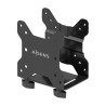 SOPORTE VESA VERSATIL PARA MINIPC NEGRO