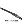 CABLE miniWECO MIDSIZE 12G UHD 2M NEGRO