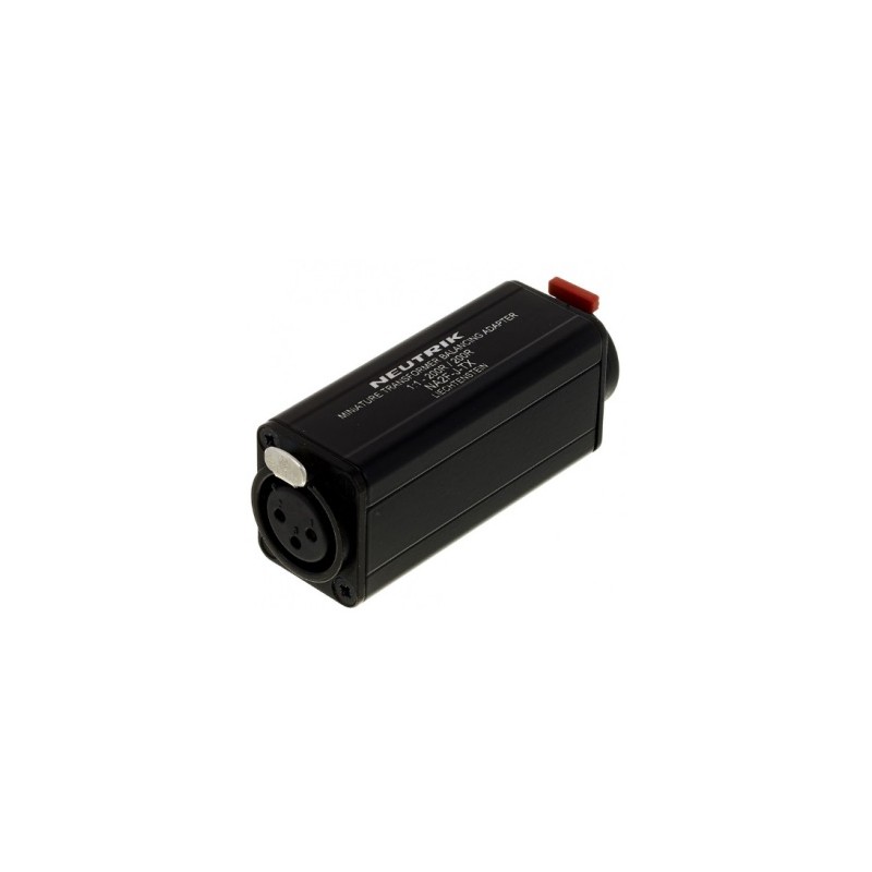 ADAPTADOR IMPEDANCIA XLR3 H-JACK 6,3H NE