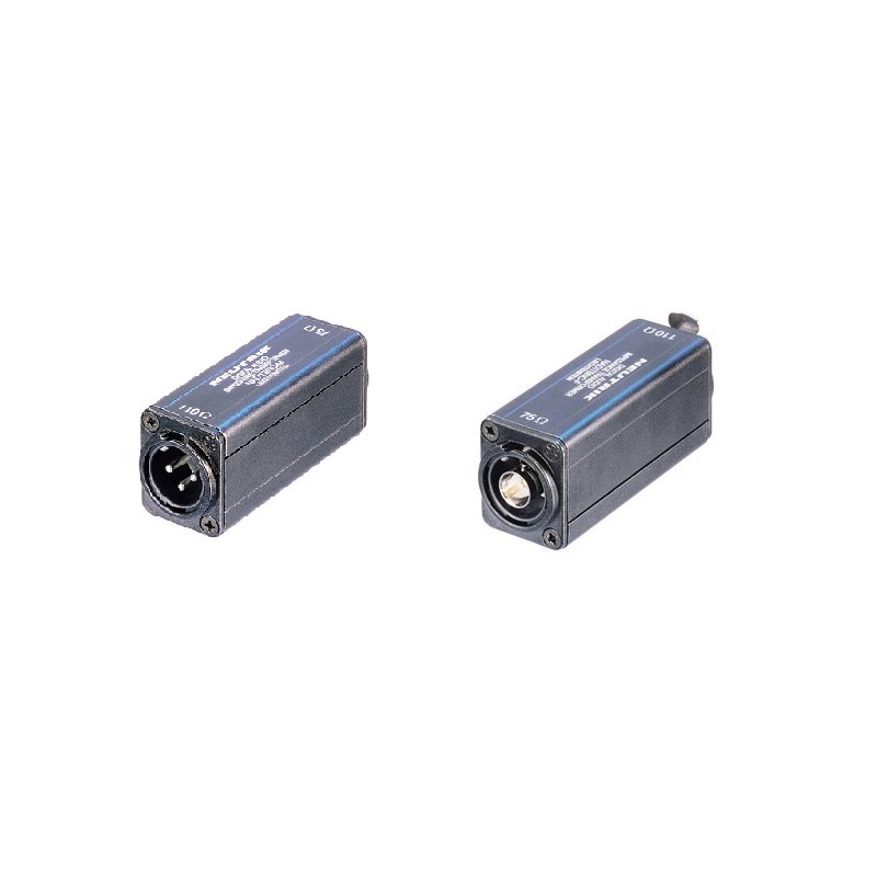 ADAPTADOR IMPEDANCIA XLR3 M-BNC H NEUTRI