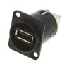 CONECTOR USB 2.0 TIPO A-B REVER. NEUTRIK