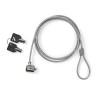 CABLE SEGURIDAD ACERO 4,5mm Ø CERRADURA