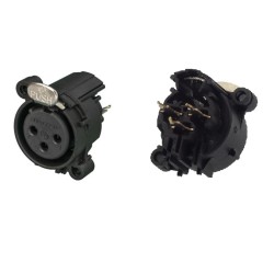 CONECTOR XLR3 HEMBRA C/I...