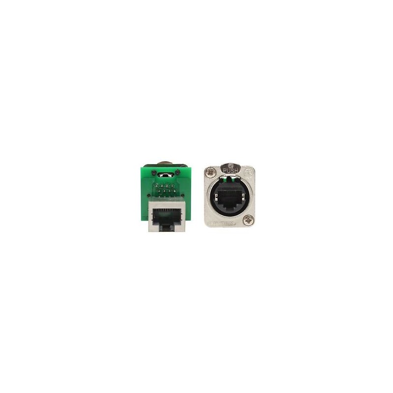 CONECTOR RJ45 DOBLE H CAT5EPANEL NEUTRIK