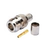 CONECTOR N HEMBRA RG214 CRIMPAR