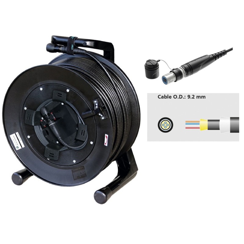 CARRETE Opticalcon Quad Multimodo 150Mts