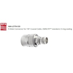 CONECTOR N MACHO RECTO 7/8"...