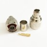 CONECTOR N MACHO RG213 CRIMPAR