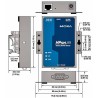CONVERTIDOR 1xRJ45 a RS232 Nport