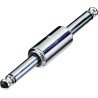 ADAPTADOR JACK M-M 6,3mm MONO METAL REAN