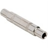 ADAPTADOR JACK H-H 6,3mm ESTEREO METAL
