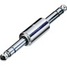 ADAPTADOR JACK M-M 6,3mm ESTEREO METAL