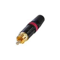 CONECTOR RCA MACHO NEGRO...