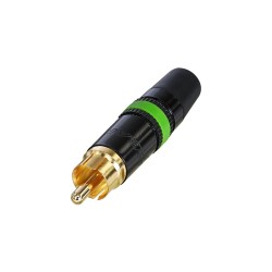 CONECTOR RCA MACHO NEGRO...