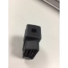 CONECTOR OBD 16PIN MACHO SALIDA CODO