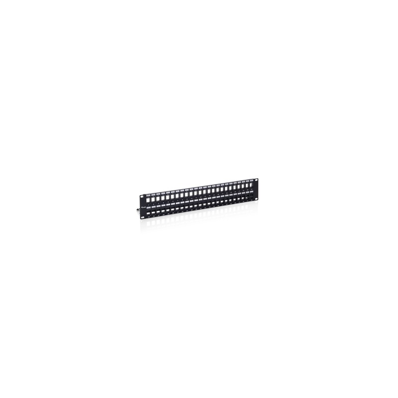 PANEL 19" 48P 2U RJ45 VACIO+ GUIA CABLE