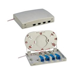 CAJA MURAL 4xSC SIMPLEX-4xLC DUPLEX PLAS