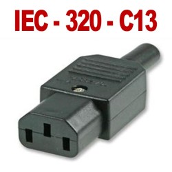 CONECTOR ALIMENTACION C13...