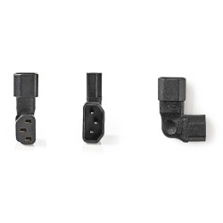 ADAPTADOR C13-C14 CODO 90º...