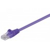 CABLE UTP CAT5E RJ45 M-M 0,5M VIOLETA